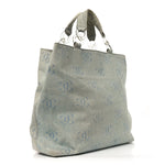 Denim Large CC Tote Light Blue