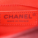 Velvet Quilted Small Boy Flap Coral