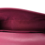 Lambskin Chevron Quilted Medium Boy Flap Dark Pink