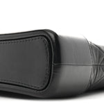 Aged Calfskin Quilted New Medium Gabrielle Hobo Black