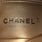 Lambskin Quilted Mini Medallion Multi Chain Flap Black
