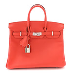Swift Birkin 25 Rouge Tomate