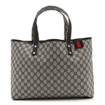 GG Plus Monogram Medium Signature Web Loop Tote Navy