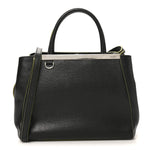 Vitello Elite Apple Charm Petite 2Jours Tote Black