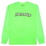 Actual Visual Guidance L/S Tee - Pigment Dyed Neon Green