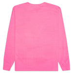 Actual Visual Guidance L/S Tee - Pigment Dyed Neon Pink