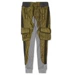 50/50 Puffy/Terry Long Pants - Army