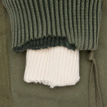 Zip Lounge Pant - Army/Patchwork