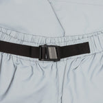 Nylon Reflex Shorts - Ice Grey