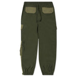 Paneled Nylon Cargo Pants - Olive