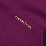 Jordan x Paris Saint-Germain Women's Fleece Hoodie - Bordeaux/Black