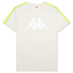 222 Banda Dobrev T-Shirt - Grey Vapor/Green Lime