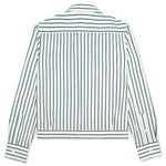 Jacket Shirt - White/Blue