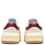 Tennis Low Top Sneaker - White/Red