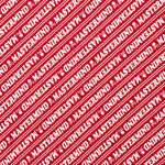 All Over Logo Sweatshirt - Red