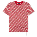 All Over Logo Sweatshirt - Red