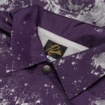Coach Jacket - Purple/Scatter