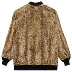 Reversible Rib Collar Jacket - Black/Leopard