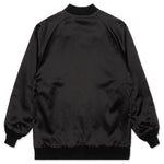 Reversible Rib Collar Jacket - Black/Leopard