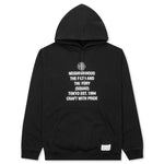 Tight L/S C-Hooded - Black