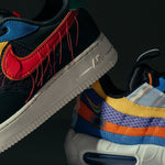 Air Force 1 Low BHM - Dark Smoke Grey/Track Red