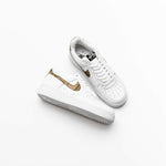 Air Force 1 Low Retro PRM QS 'Ivory Snake' - White/Elemental Gold/Dark Hazel