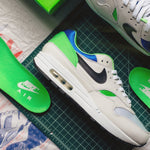 Air Max 1 DNA Ch. 1 - White/Royal Blue/Scream Green