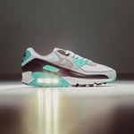 Air Max 90 - White/Particle Grey/Hypher Turq/Black