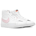 Blazer Mid (GS) - White/Pink Foam