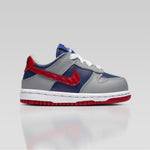 Dunk Low SP (TD) "Samba" - Hyper Blue/Silver