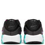Toddler Air Max 90 Leather - Black/Metallic Dark Grey/Thunder Grey