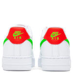 Women's Air Force 1 '07 - White/Laser Crimson/Green Strike