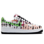 Women's Air Force 1 Low "Black Tie Dye" - White/Green Strike