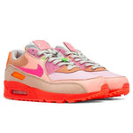 Women's Air Max 90 - Bright Crimson/Pure Platinum
