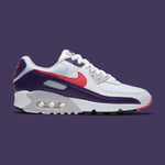 Women's Air Max III - White/Eggplant