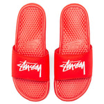 Nike x Stussy Benassi - Habanero Red