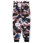 Loose Fit Track Pants - All Over White
