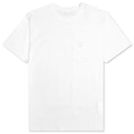 S Embroidery T-Shirt - White