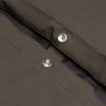 Crop Button Down Shirt - Olive