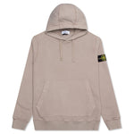 Cotton Hooded Sweatshirt - Mud