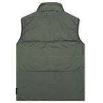 Garment Dyed Crinkle Reps NY Down Vest - Musk