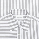 Button Down S/S Shirt - Medium Grey