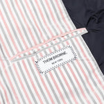 Downfilled Snap Front Vest - Navy