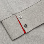 Zip-Up Pullover Hoodie - Light Grey