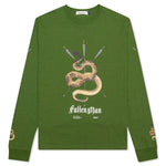 Fallen Man Snake Pullover - Khaki