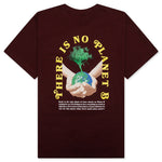 There Is No Planet B Tee - Bitter Chocolate