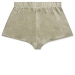 Essentials Women's Velour Beach Short - Seafoam