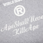 Bape Varsity Jacket - Grey