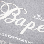 Bape Varsity Jacket - Grey