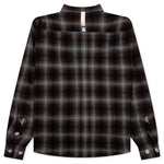 Abc. Flannel Plaid Puffer Quilted Jacket - Blue
